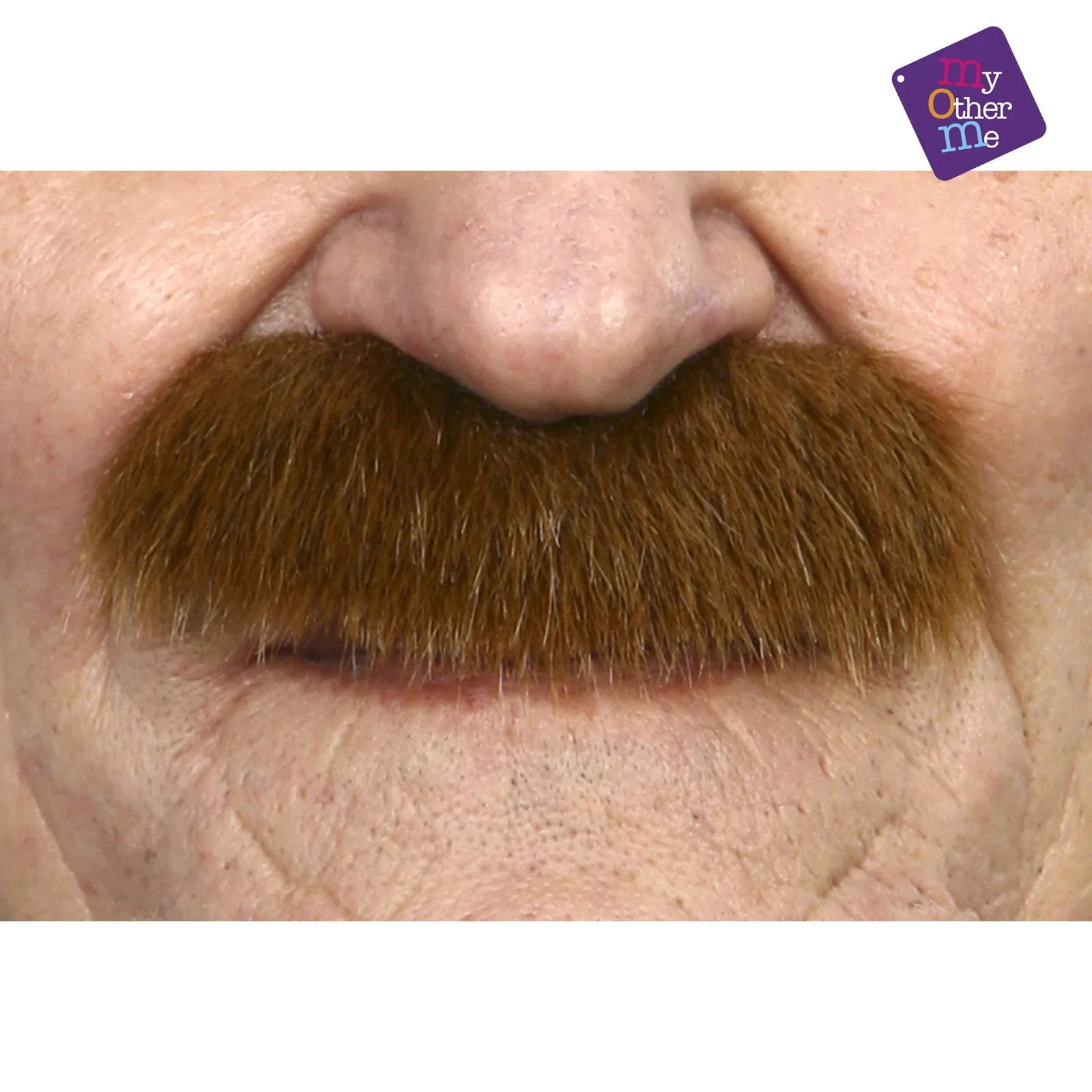 Bigote Castaño Claro Barbas y Bigotes Viving